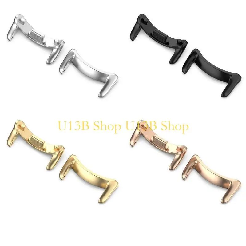U13B لـ MI Band 8 Strap Metal Link Link Connectment Adapter Adapter Leaplet Head