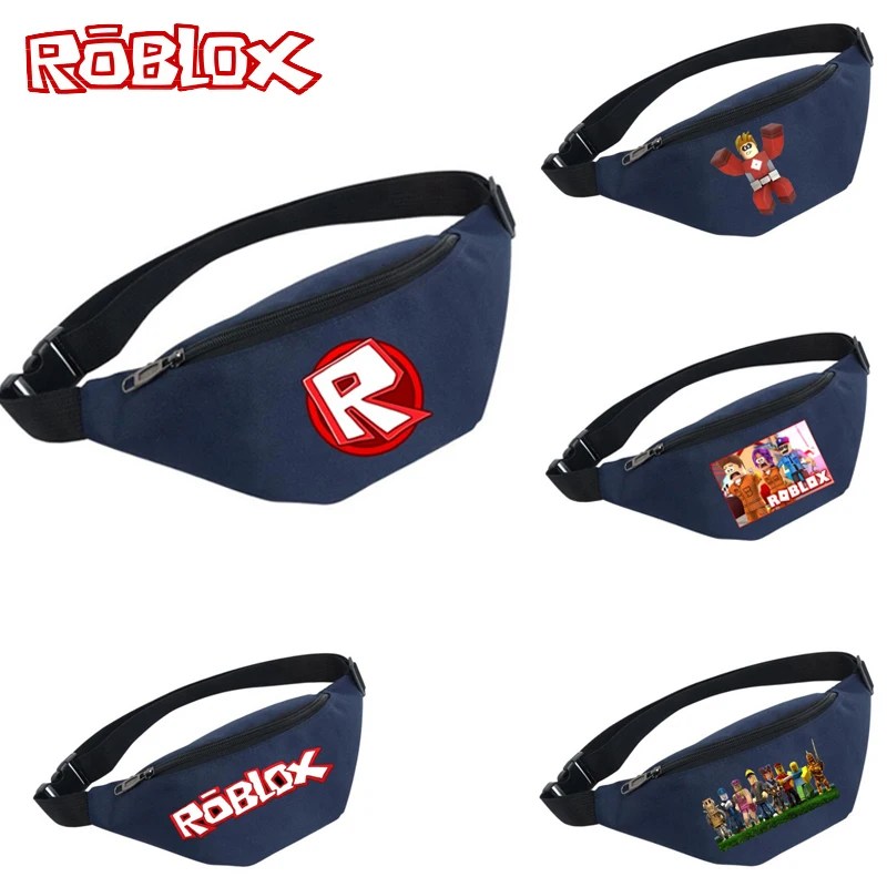 

Anime Roblox Crossbody Bag Trend Satchel Shoulder Handbag Figure Print Chest Bag Waist Pack Simple Zipper Purse Pocket Wallet