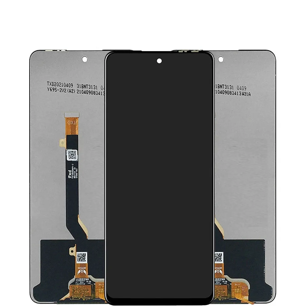 Original LCD For Tecno Pova 2 LCD LE7 Display Screen Touch Sensor Digitizer Assembly For Tecno Pova3 LF7 LF7n LCD Repair Parts