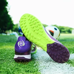 مرابط كرة القدم غير القابلة للانزلاق للرجال أحذية عالية الجودة أحذية كرة القدم للأطفال TF FG تدريب العشب 35-46 أفضل 10 مبيعات حذاء وحيد - رقم 9