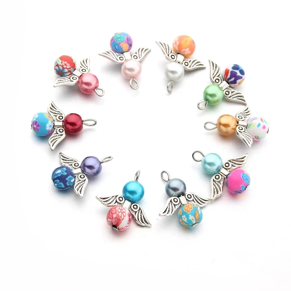 10pcs/Set Beads Knitting Stitch Markers Crochet Latch For DIY Craft Kits Needle Clip Knitting Sewing Tools Random Color