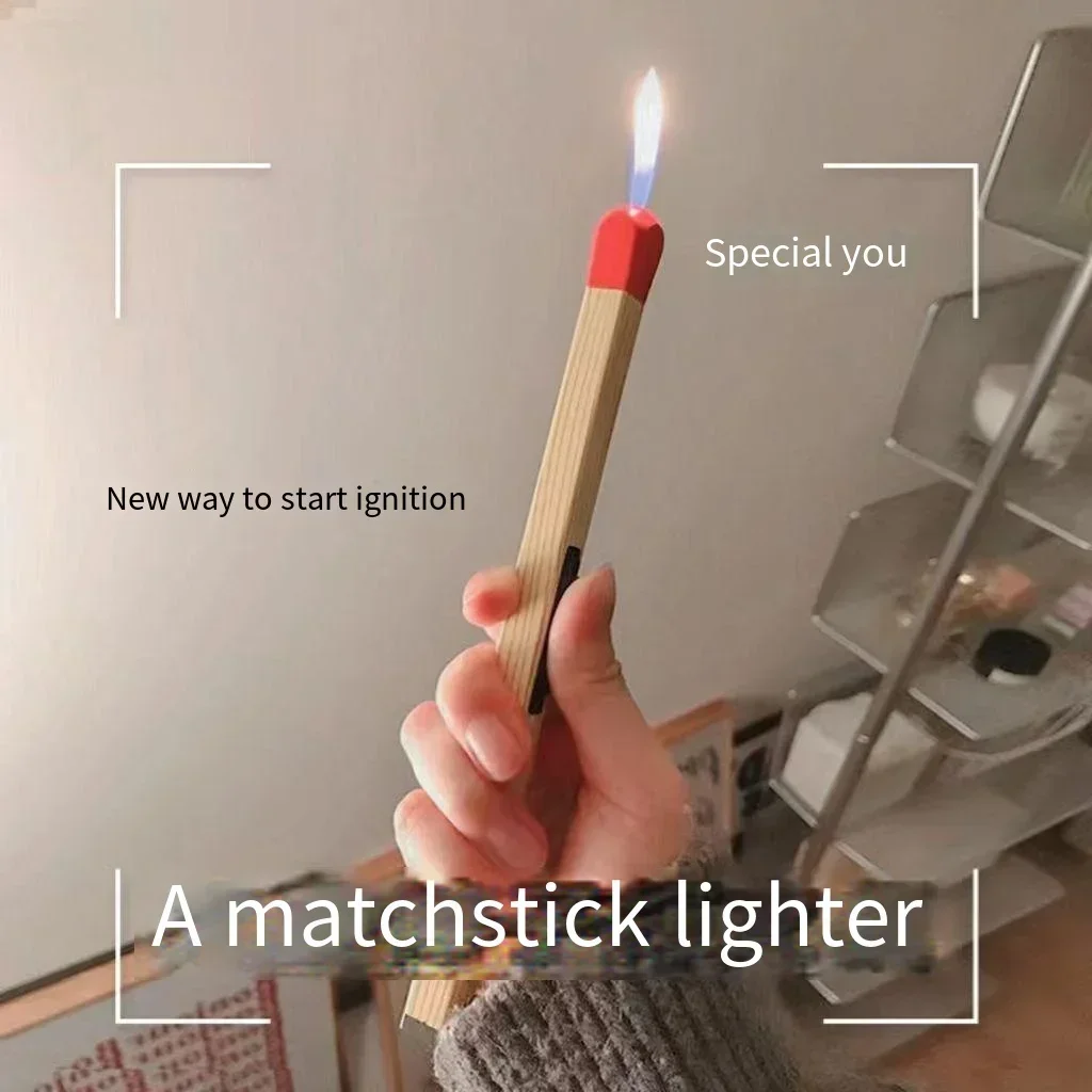سوبر طويلة مضيئة Matchstick أخف البيوتان الشعلة نفخ أخف المنزلية الروائح أدوات المطبخ الضروريات اليومية