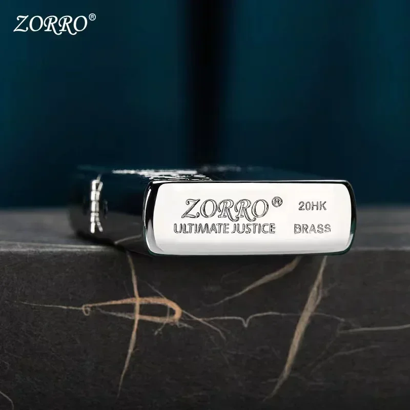 Windproof Zorro Z91771 fine carved color separation Tang grass personality kerosene gasoline lighter creative gift for men