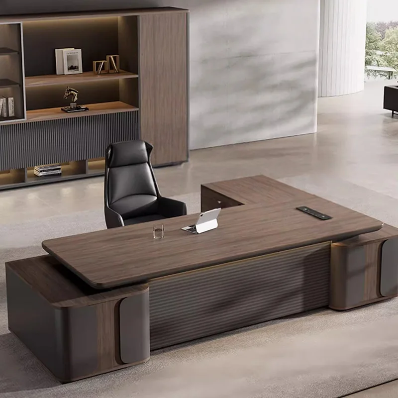CEO Desk,Boss Table,Direct From The Source: Boss , , General Manager , High-End, Minimalist, Modern, Lacquered Executive Desk