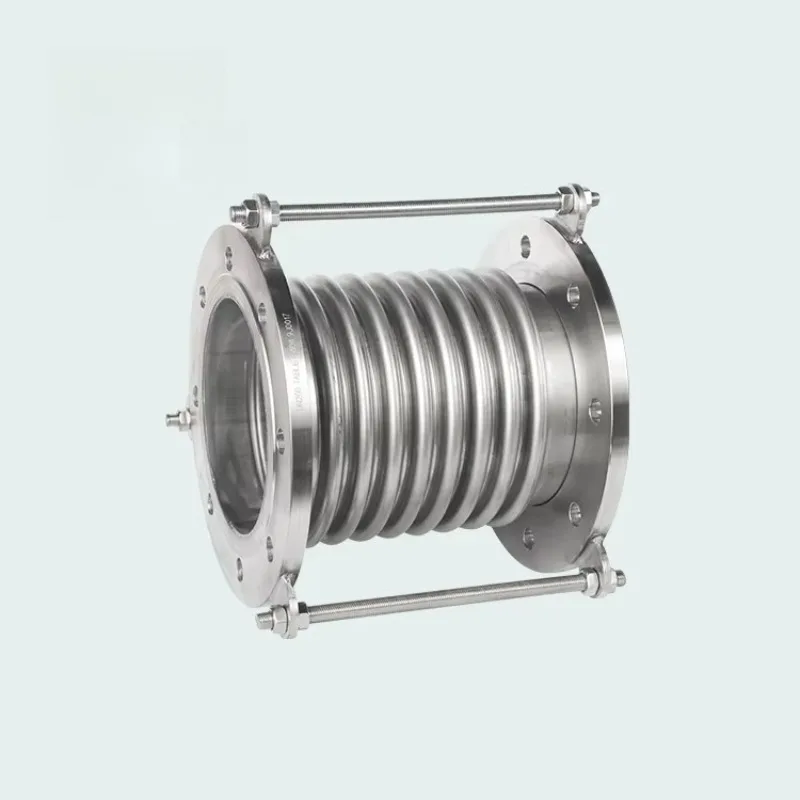 Huayuan Best Universal Tile Bellow Flexible Flanged Manufacturer Stainless Steel Pipe Metal Bellows Expansion Joint