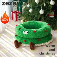 zeze@ Winter Warm Open Nest for Small Dog and Cat, Chinese Famous Brand, Christmas Costumes, Pet Pad, Wreat Cat, Winter