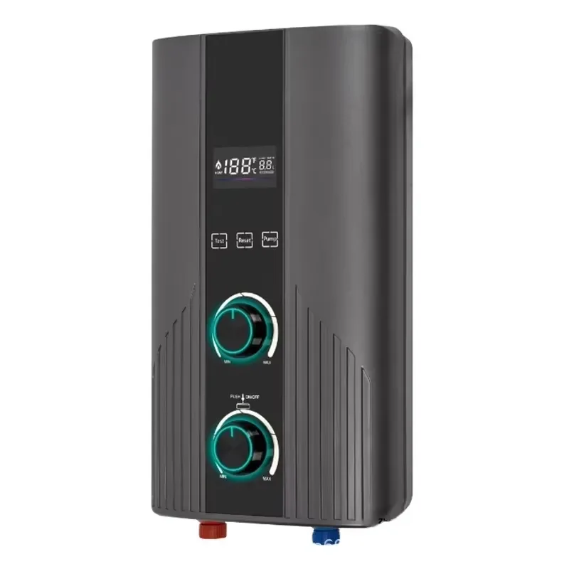 Instant Electric Wall-mounted Water Heater Small Fast Heating Digital Display Constant Temperature Shower Rental