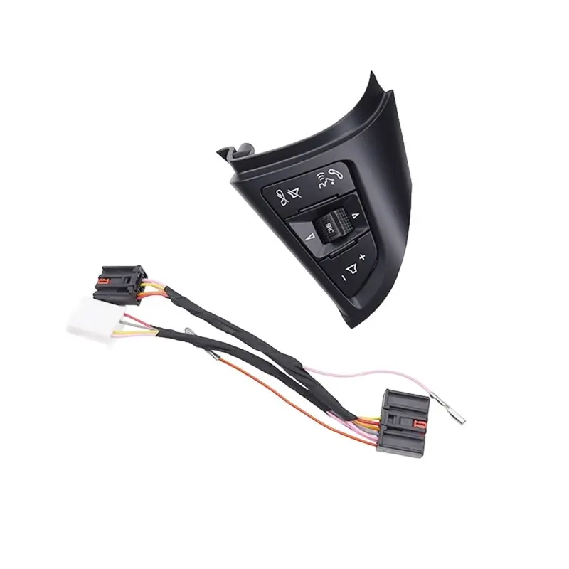 Audio Volume Control Media Button With Wire Harness For Car Steering Wheel Right Side For Cruze 2009-2015