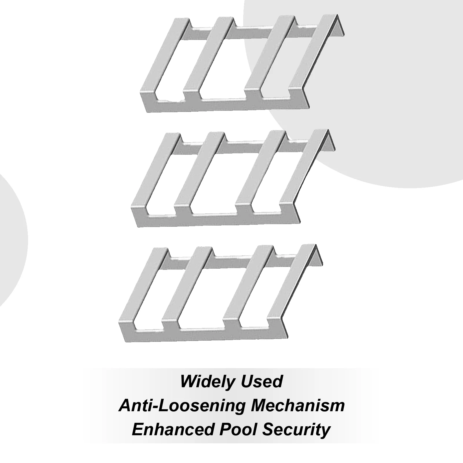 

Pool Cover Strap Buckles 3 Pieces Pool Shelter Hardware Outdoor Pond Safety Cover Strap Buckle For Home Backyard Garden All