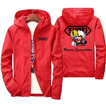 2025 new men's windproof jacket, large waterproof jacket paired with mountain and bicycle hood, spring and autumn styles 6