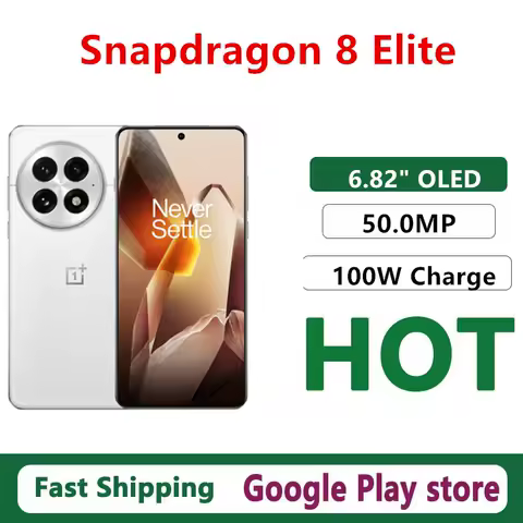 Original Oneplus 13 Mobile Phone IP69 Waterproof 6000mAh Battery 6.82" OLED 120HZ Snapdragon 8 Elite 50.0MP Camera 100W Charge