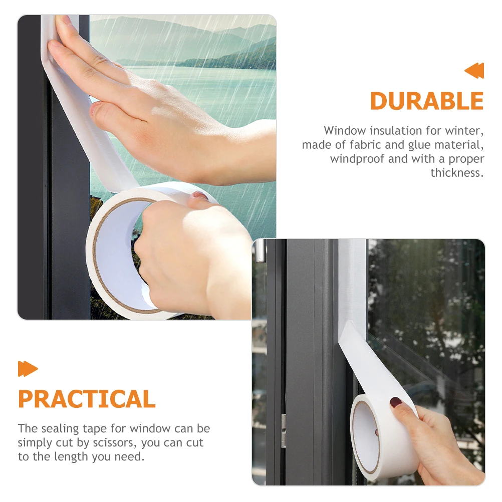 

Sealing Strip for Door Door Weather Stripping Window Weatherproof Insulation Strong Adhesion Fabric Glue Winter Seal Kit