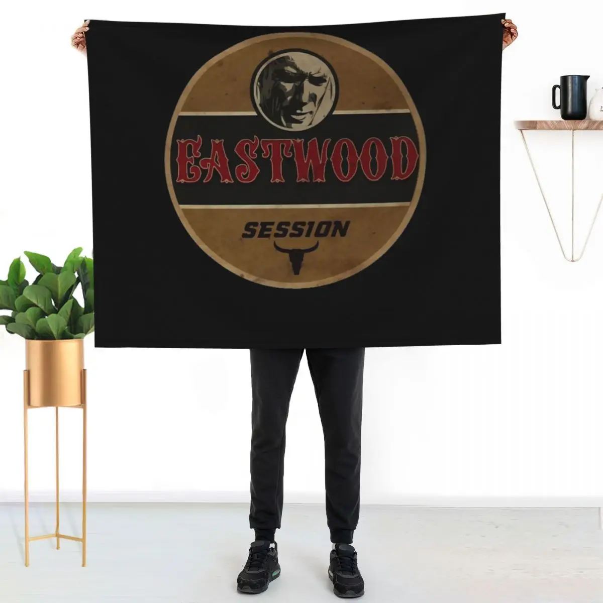 

Eastwood Session Throw Blanket Spring Fall Cozy Throw Blanket for Couch