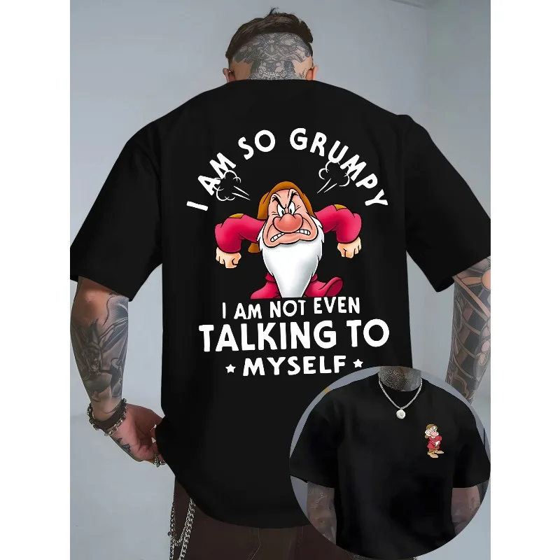 

Pure Cotton Breathable Children's T-shirt Disney Creative Double-sided Printed Casual and Fashionable Parent-child Outfit