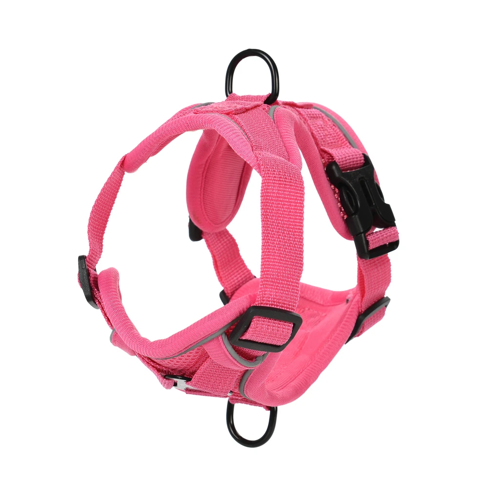 Breathable Dog Harness Vest Leash Set for Small Medium Pets Cats Reflective Adjustable Puppy Outdoor Chihuahua Bulldog Supplies