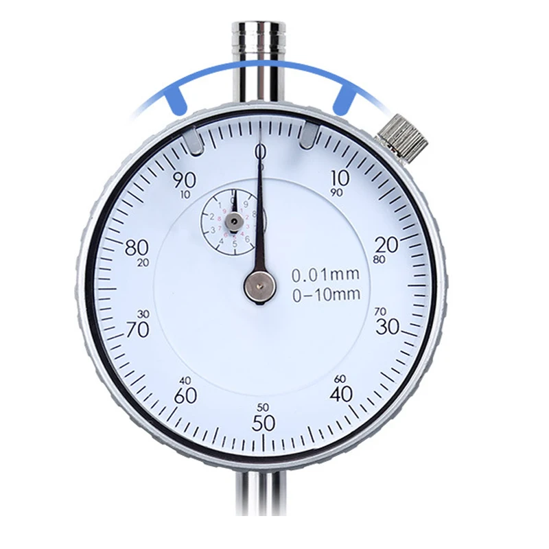 0-3mm/0-5mm/0-10mm Big Watch Dial Indicator Dial Bore Gauge Indicator Hour Type Micrometer Gauges For Measurement Tools