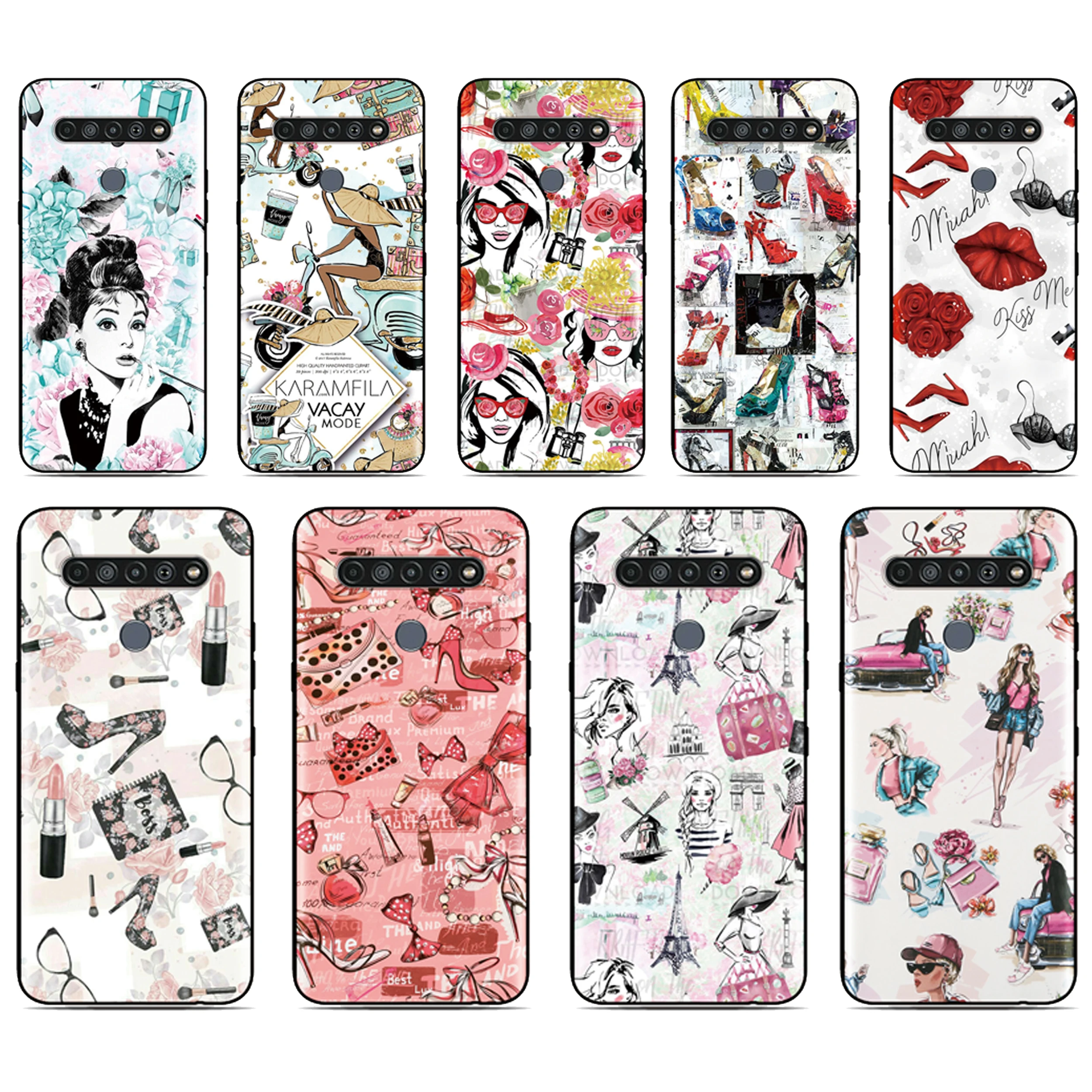 

Fushion Girl Cover For Nokia G60 G50 G42 C31 C30 C32 C22 C20 C10 C12 C02 G22 G21 G20 G10 C1 6.1 G11 C01 C21 Plus Phone Case