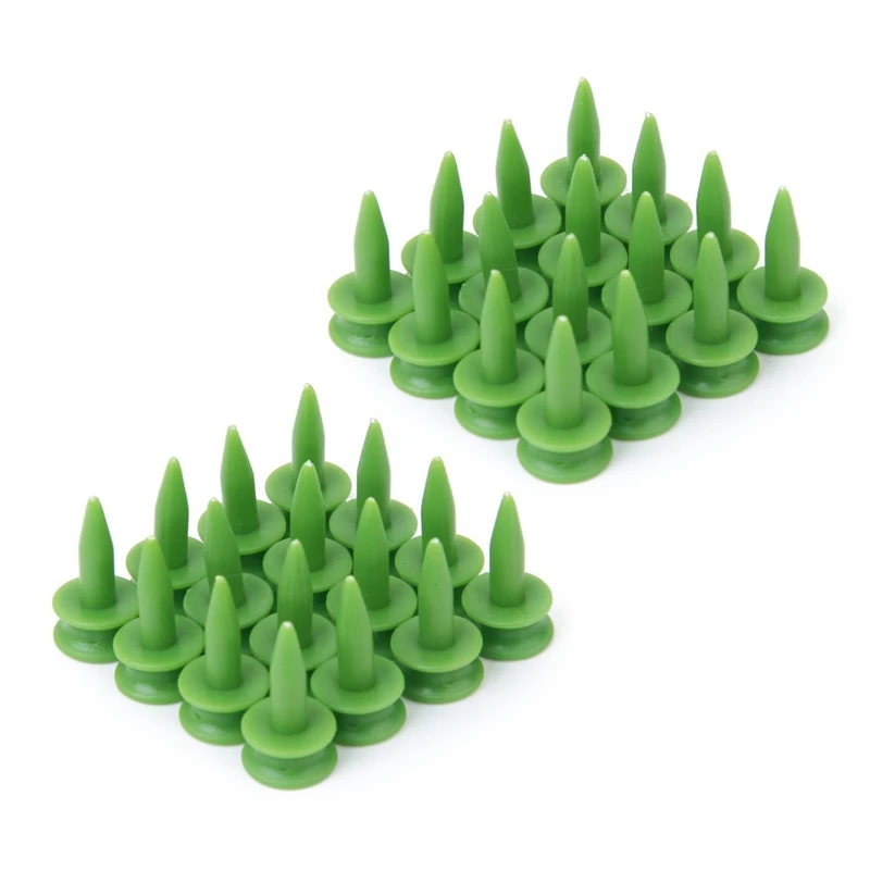 200Pcs Double-Deck Green Golf Tee 23Mm