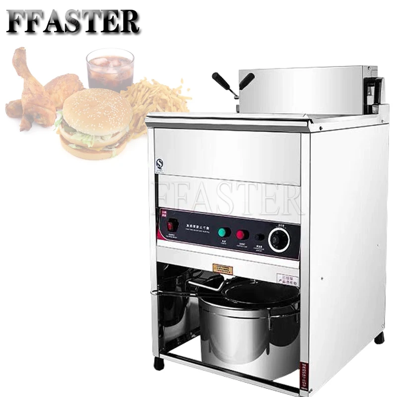 Commercial Vertical Large Capacity Electric Fryer MachineDeep Fryers Fried Chicken French Fries