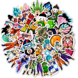 50pcs Dragon Ball Stickers Anime Cartoon Laptop Phone Guitar Skateboard Decoration Graffiti Sticker Fun Kids DIY Decal Gift Toy