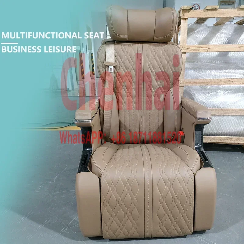 CustomizedElectric VIP luxury auto car seat for conversion MPV VAN RV motorhome Sprinter V250 VITO Sprinter v class Carnival 03 