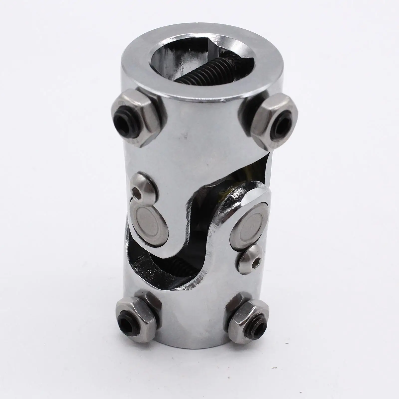 Heavy Duty Metal Double Steering U Joint Coupler 1inch DD Automotive Universal Single Joint for Vehicle Modification
