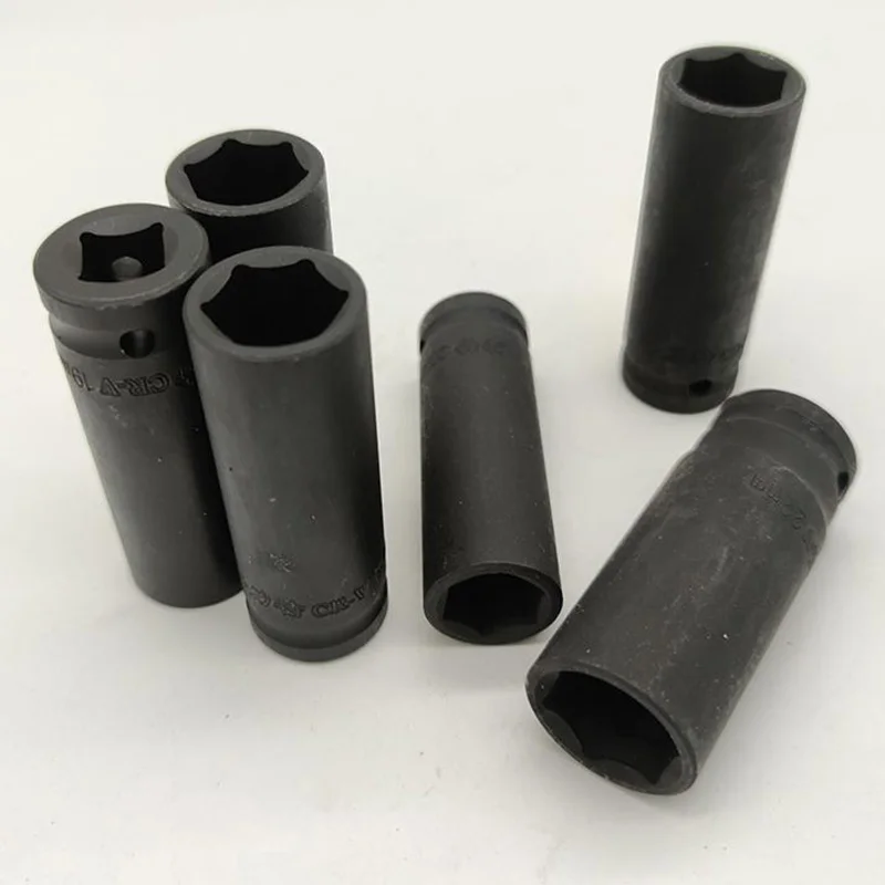 Deep Long 6 Point 1/2 Drive Impact Socket 8 9 10 11 12 13 14 15 16 17 18 19 20 21 22 23 24 27 28 29 30 32 33 34 35 36 38 41mm