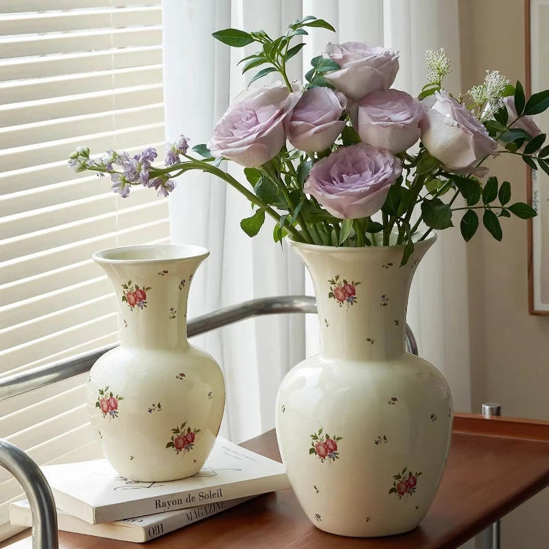 

Вазы для растений, декор для дома, офиса, спальни, настольные украшения, вазы в стиле минимализм, керамика, декор для дома, Ваза MH40HP