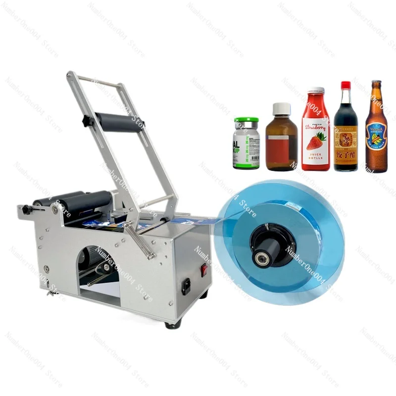 Machine Handheld Semi-automatic Self-Adhesive Small Coding Labeler Small Mineral Water Wine Bottle Labeling Machine