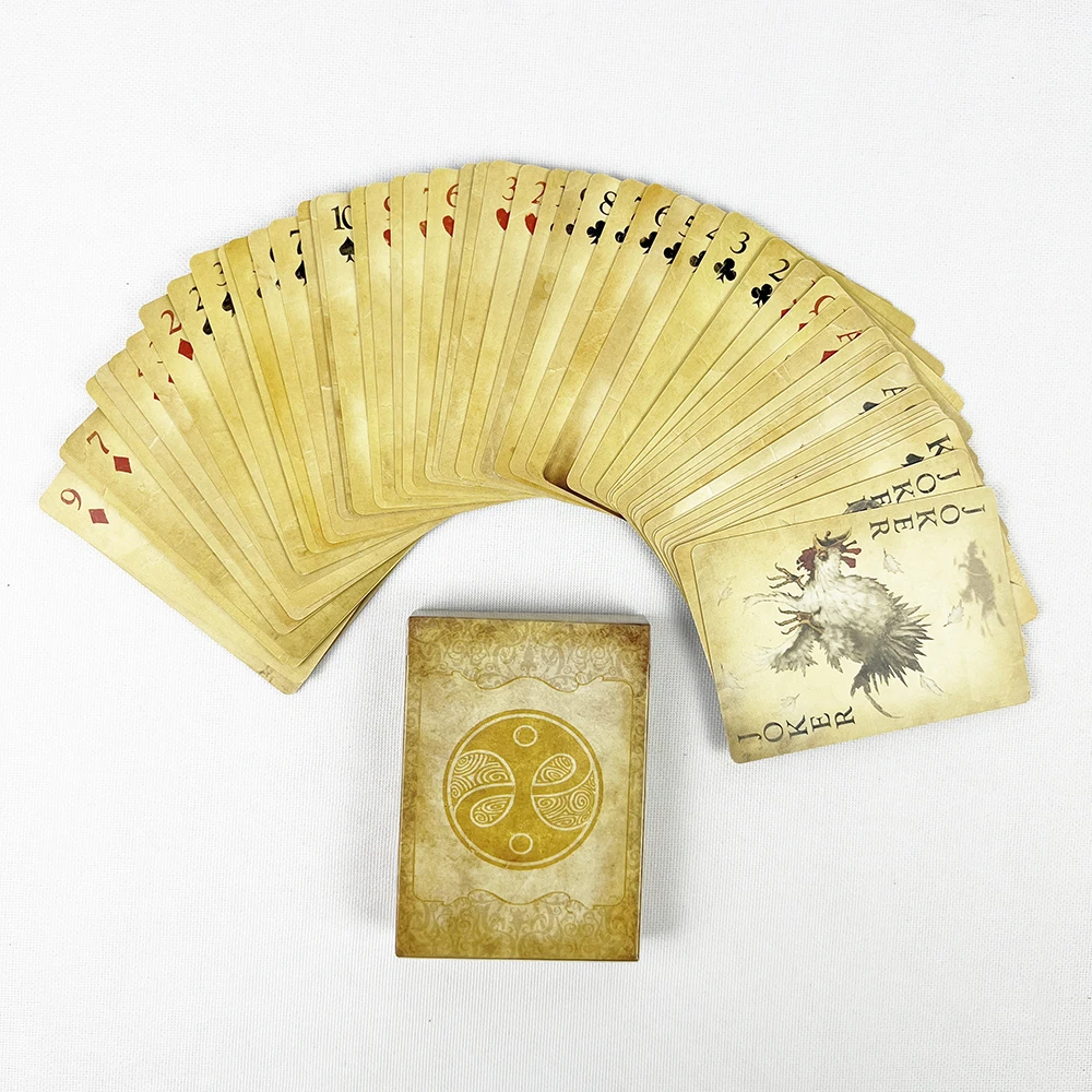 Estilo Vintage Baralho FABLE 3 Game Poker Carta Baralho de Fable III Edição Limitada Conjunto de Colecionador Nunca Abra!