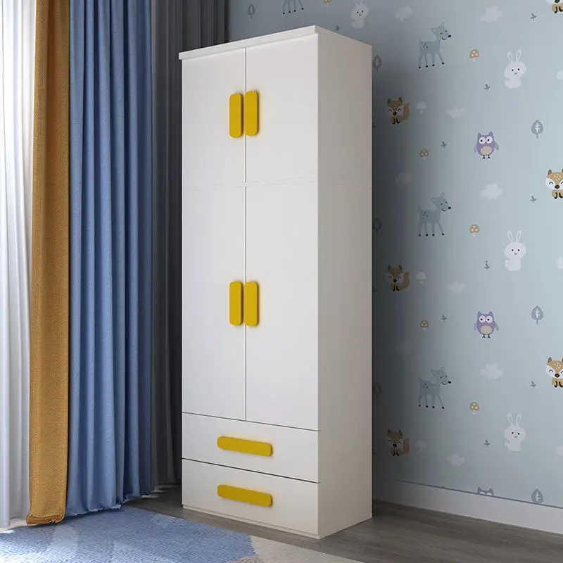 EvaluWardrobes-Cintres pour étagères mobiles, Meubles modernes, Placard pour enfants, Chambre à coucher, CY50CW