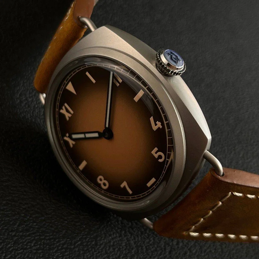 Gull Tron Men Automatic Watch 45mm Square Mechanical Wristwatch Ultrathin 5BarWaterproof Luminous Sapphire ST3600