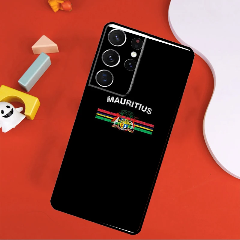 Mauritius Flag Phone Case For Samsung Galaxy S23 S21 S20 FE S8 S9 S10 Note 10 Plus Note 20 S22 Ultra Cover image 4