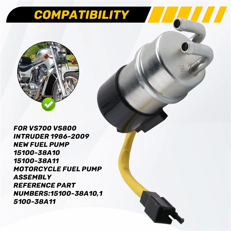 Fermente para suzuki vs700 vs800 intruder 1986-2009 nova bomba de combustível 15100-38a10 15100-38a11 conjunto da bomba de combustível da motocicleta