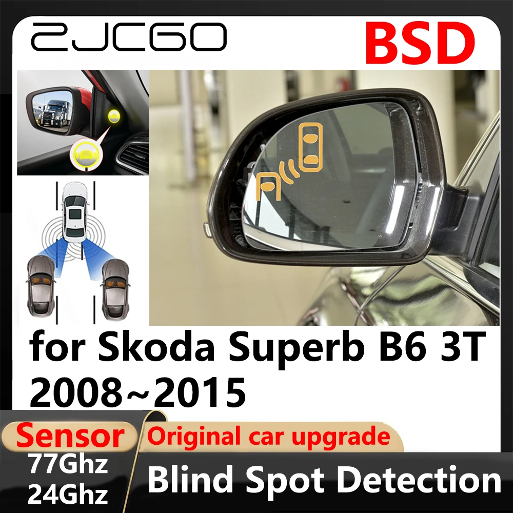 

BSD Blind Spot Detection Lane Change Assisted Parking Driving Warnin for Skoda Superb B6 3T 2008~2015