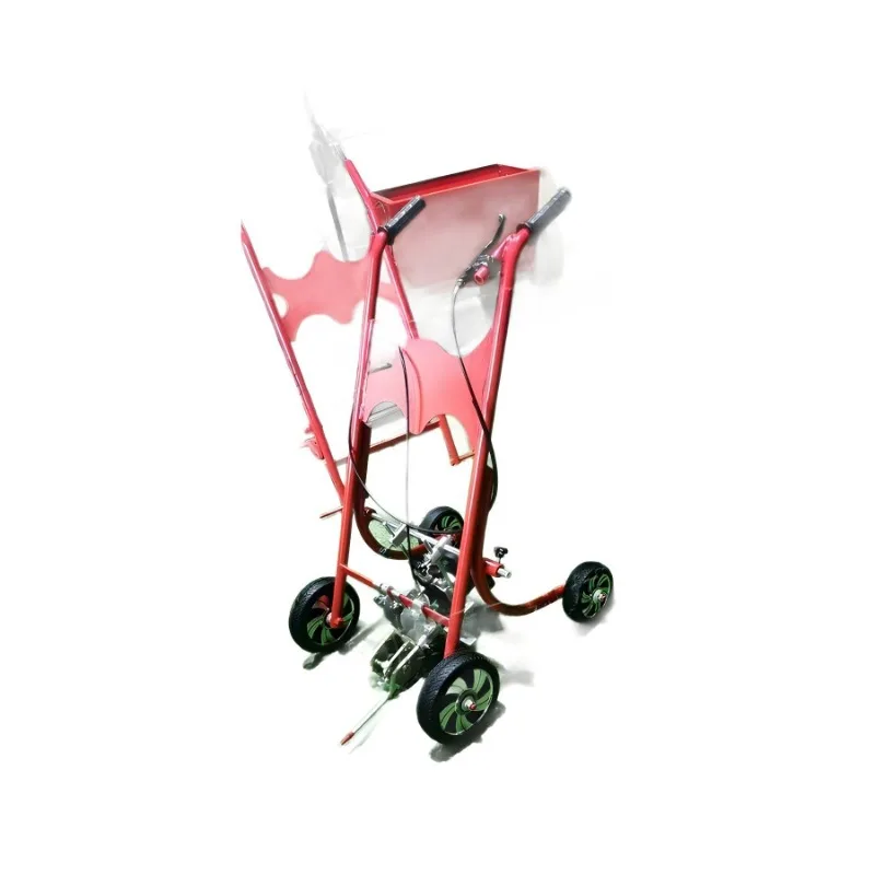 

Hand push artificial turf cutter