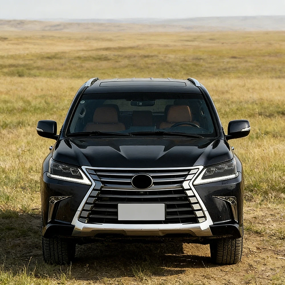 

Передние фары для Lexus LX570 2016-2019, светодиодные, с высококачественной проекционной линзой, аксессуары, установка Plug and Play