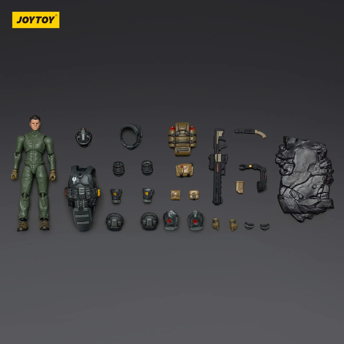 【Op voorraad】JOYTOY Dark Source Steel Ride Corps Assaulter Volok 1/25 Action Figure Model Speelgoed
