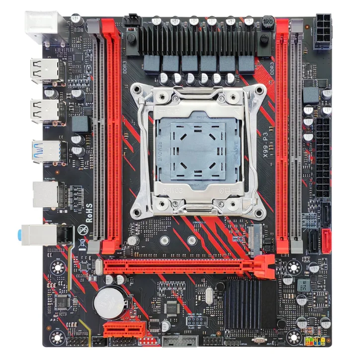 

X99-P3X-V1.0 Desktop Computer Main Board Original X99 Chip C612 Support 2011-3 Pin D3 Memory New