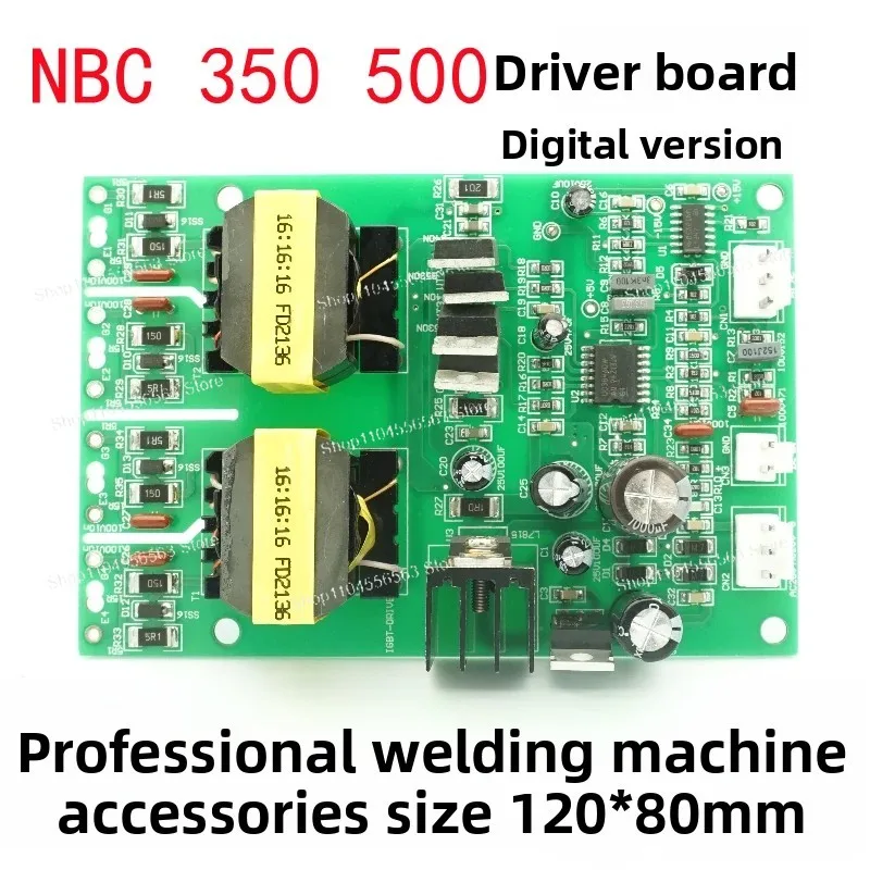 Digital Driver Board for Gas Shielded Welding Machine - IGBT Hard Switch Control Board Compatible with NBC350/NBC500