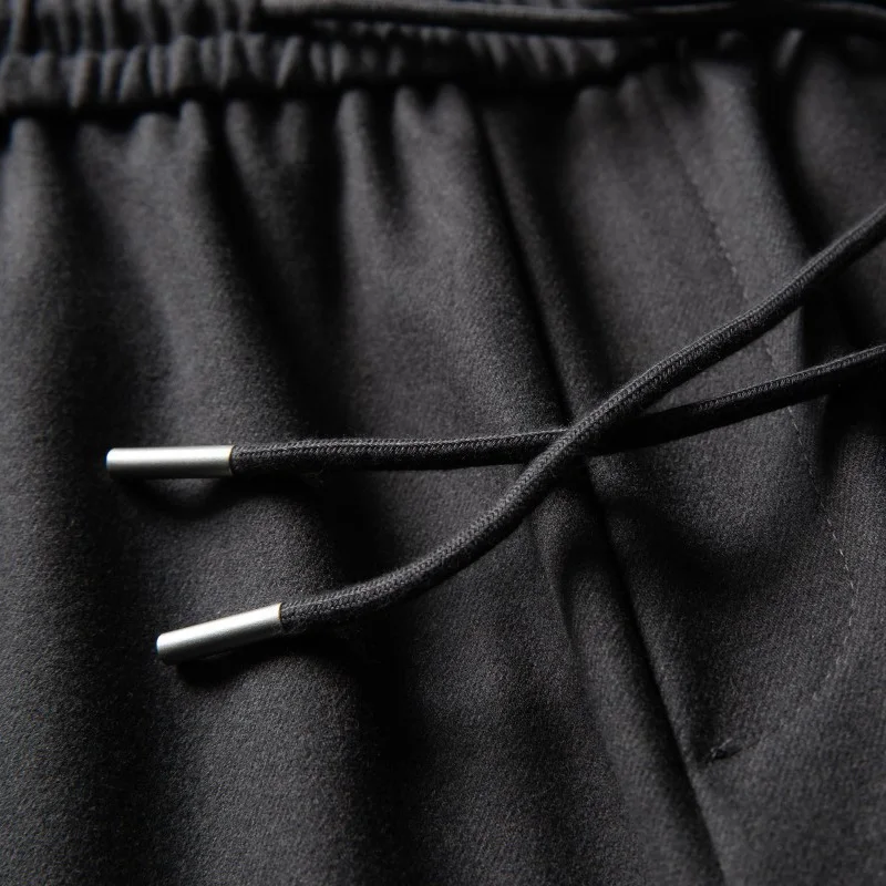 เอวยางยืดกางเกงผู้ชายแฟชั่นหลวมสบายๆวินเทจกางเกง Cityboy Techwear กางเกง