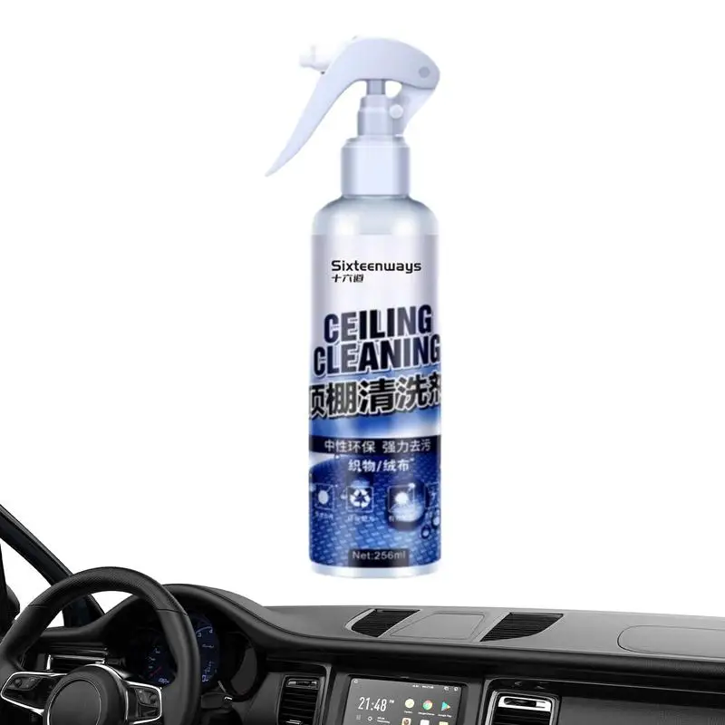 

Car Headliner Cleaner 256ml Car Stain Remover Interior Auto Interior Cleaner Multi-Purpose Car Interior Cleaner For Screen Seats