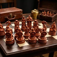 16 Pcs Creative Viking-themed Chess Nordic Warrior Chess Pieces, Chess Sets, Board Game Gifts