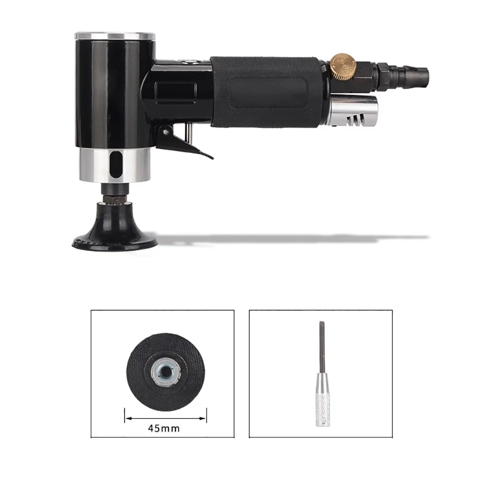 

2-дюймовая пневматическая шлифовальная машина с поворотной резьбой — шлифовальный станок для шлифовального диска с кнопочными дисками