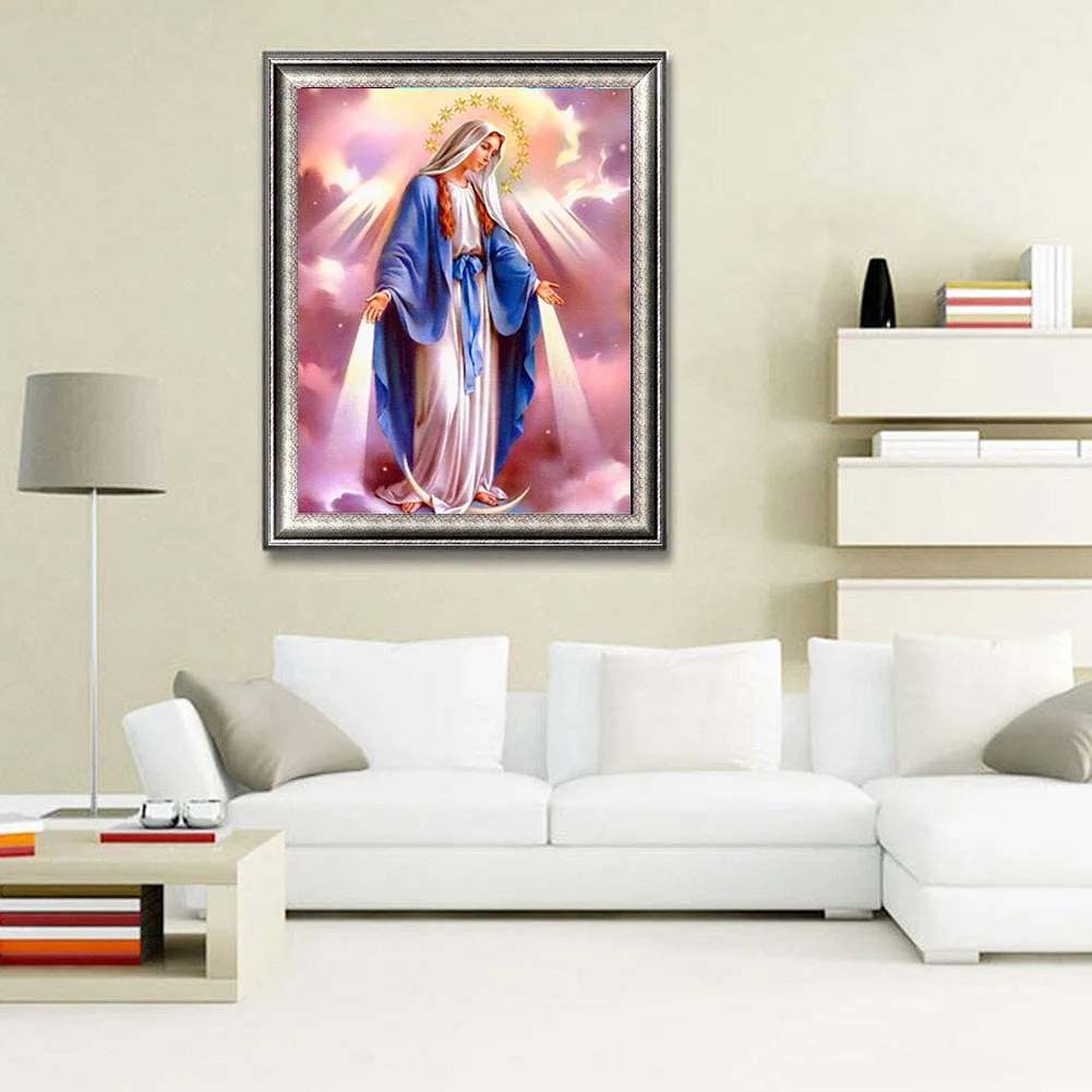 5D pittura diamante fai da te figure religiose pittura diamante arte Set completo regalo squisito parete stanza Bar decorazione muslimexayb