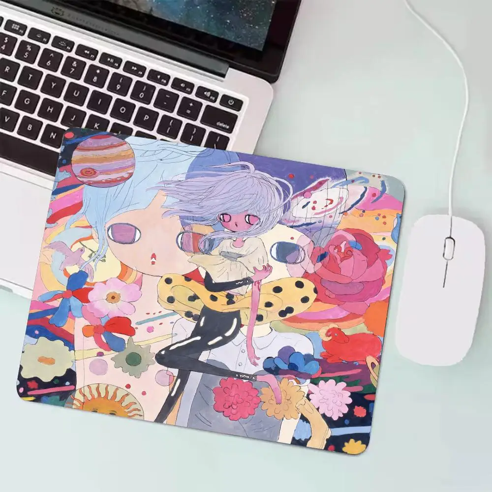 

Aya Takano Mouse Pad PC Computer Mouse Mat Laptop Mice Mousepad Safely Writing Desk Mats Office Accessories 21x26 25x30 CM
