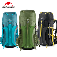 Naturehike 55L Travel Backpack Men Hiking Bag Tourist Rucksack With Rain Cover Large Capacity Outdoor Climbing Camping Bag