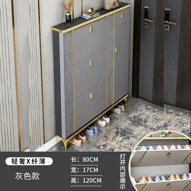 Modern Wooden Shoe Rack Storage Drawers Hotel White Shoe Rack Office Luxury Organizador Zapatos Space Saving Furniture