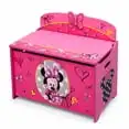 

Minnie Mouse Deluxe Wood Toy Box by Delta Children, Greenguard Gold Certified