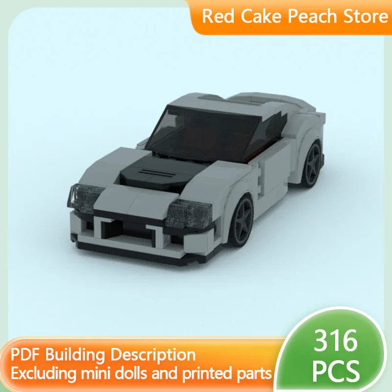 

Speed Racing Car Model MOC Building Bricks MK4 Hardtop Sports Car Modular Technology Children Holiday Gifts Assemble Toys Suit